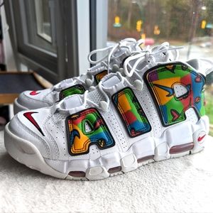 Nike Air More Uptempo “Peace, Love, Swoosh” - 8.5